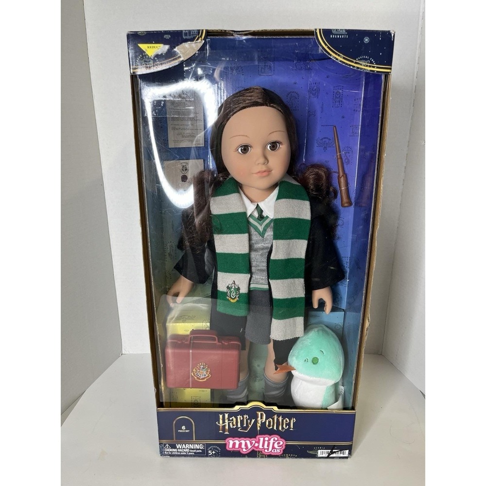My Life As Harry Potter Slytherin Posable 18in Doll Brunette